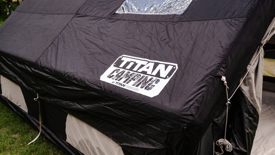 Black Inflatable Titan Tent- 8 Person