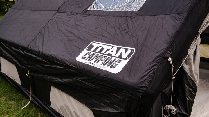 Black Inflatable Titan Tent- 8 Person