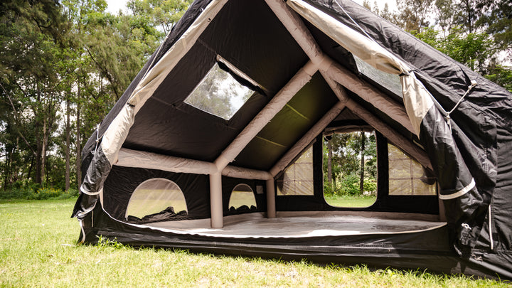 Black Inflatable Titan Tent- 8 Person