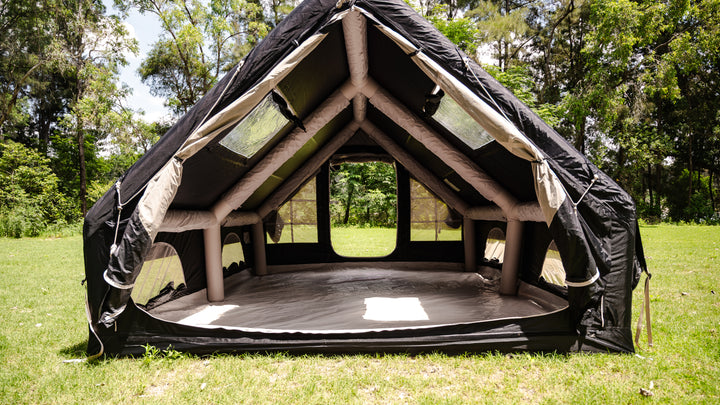 Black Inflatable Titan Tent- 8 Person