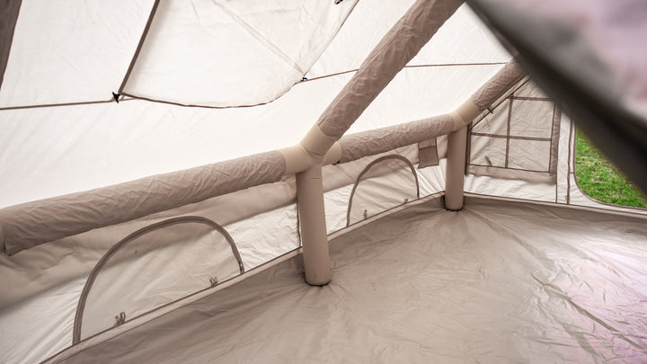 Beige Inflatable Titan Tent- 8 Person