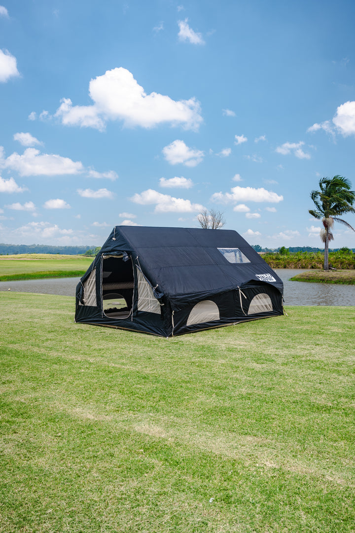Black Inflatable Titan Tent- 8 Person