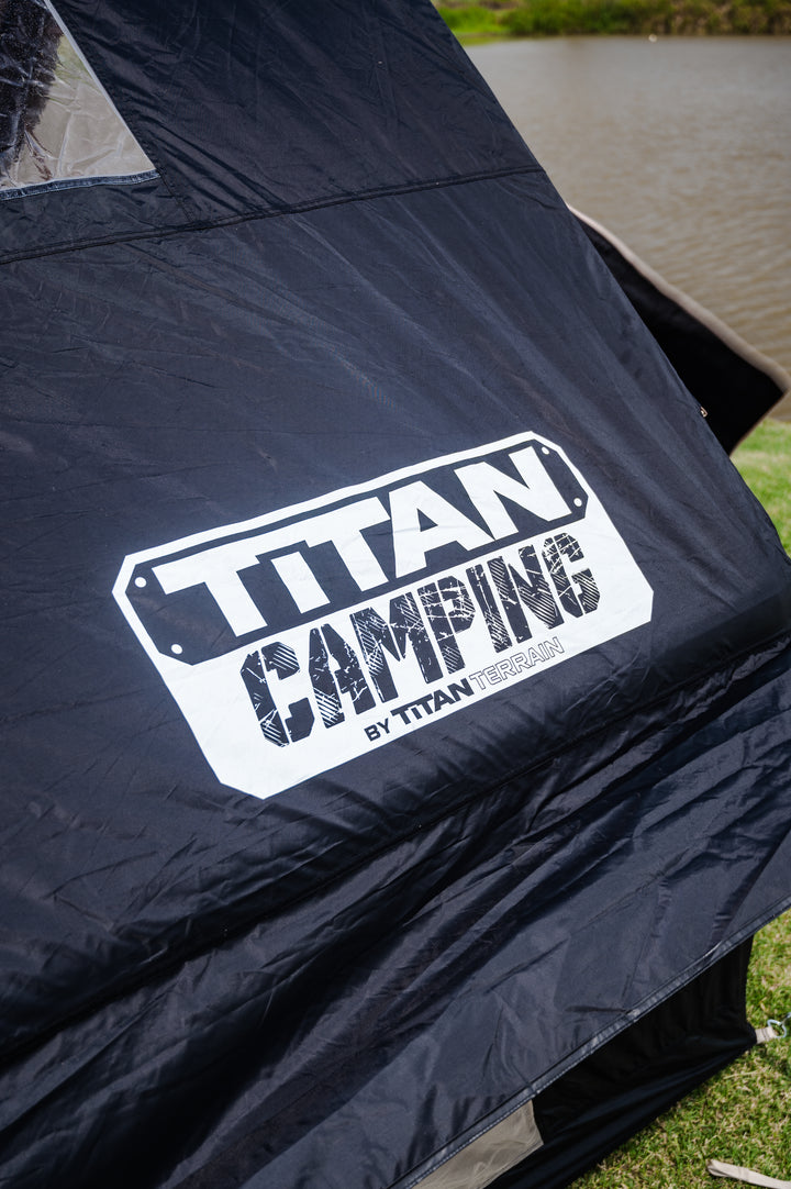 Black Inflatable Titan Tent- 8 Person