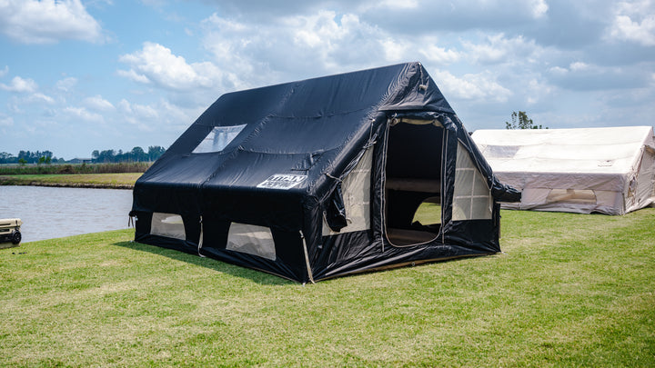 Black Inflatable Titan Tent- 8 Person