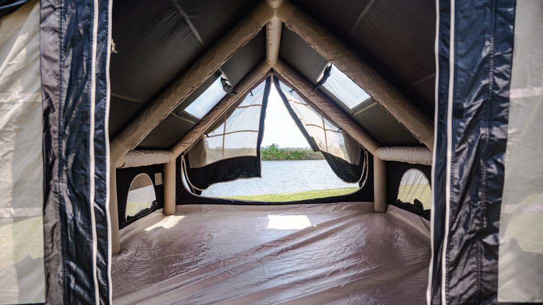 Black Inflatable Titan Tent- 8 Person