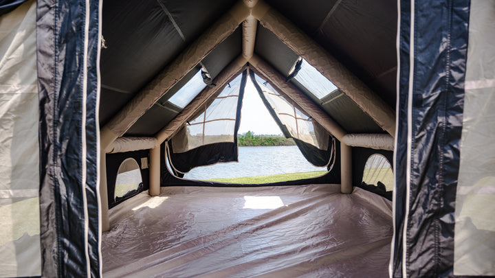 Black Inflatable Titan Tent- 8 Person