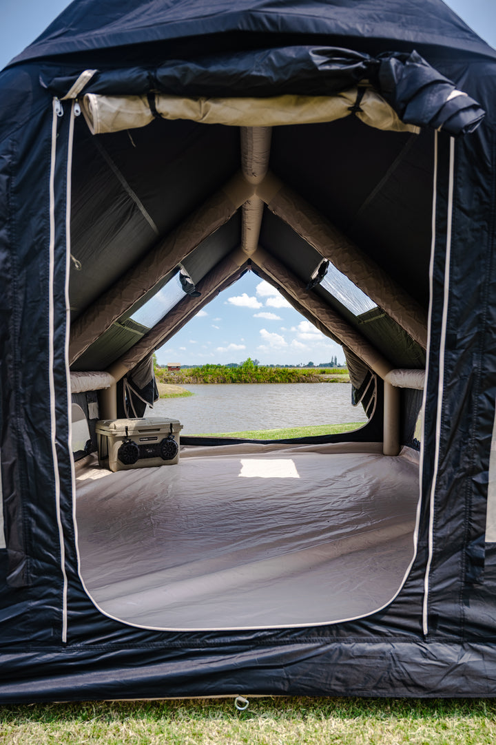 Black Inflatable Titan Tent- 8 Person