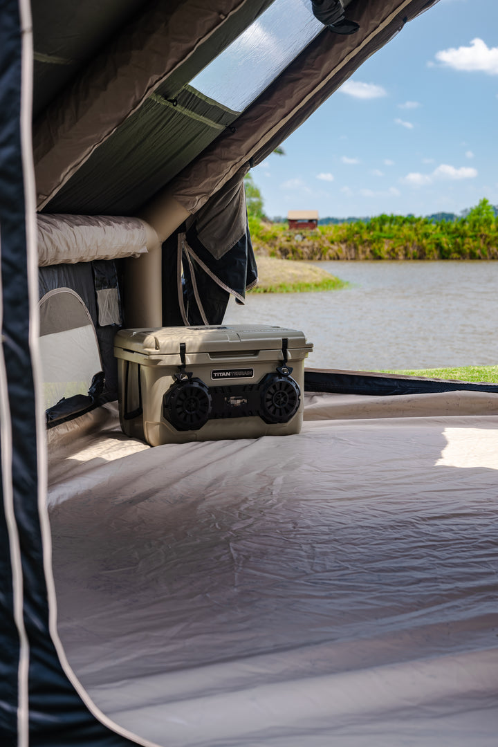 Black Inflatable Titan Tent- 8 Person
