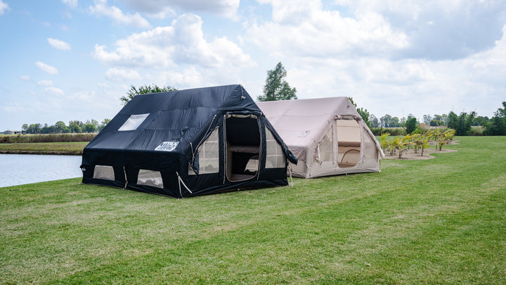 Black Inflatable Titan Tent- 8 Person