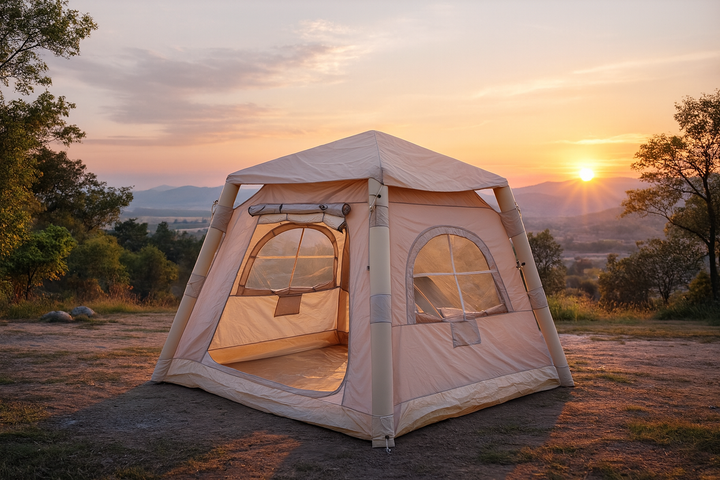 Titan Air Tent (1-2 Person)- Inflatable Camping Tent - BEIGE