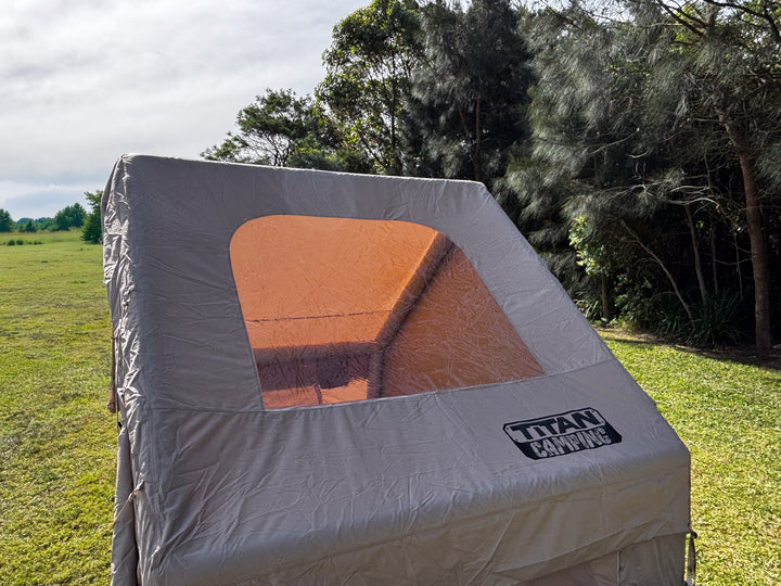 Titan Air Tent (3-4 Person)- Inflatable Camping Tent - BEIGE