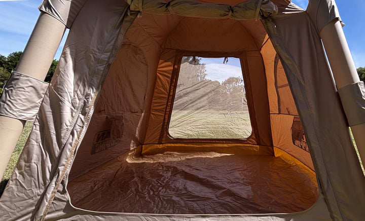 Titan Air Tent (1-2 Person)- Inflatable Camping Tent - BEIGE